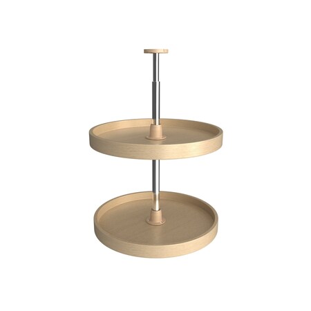 Rev-A-Shelf Maple Veneer, Light Brown, 18 in W, 19.75 in H, 18 in D, 18 in L, Light Brown LD-4BW-062-18-1